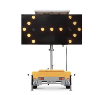 VM Trailer Mounted Arrow Board - 25 Lamp